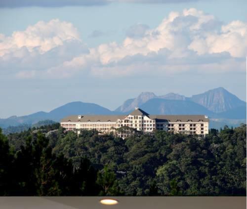 Apart Hotel Vista Azul - Hospedagem Nas Montanhas Домингос Мартинс Екстериор снимка