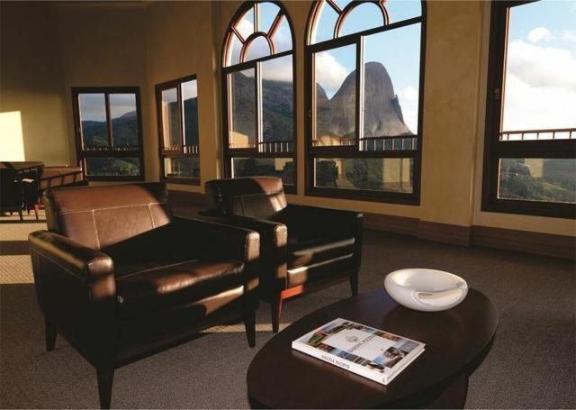 Apart Hotel Vista Azul - Hospedagem Nas Montanhas Домингос Мартинс Екстериор снимка